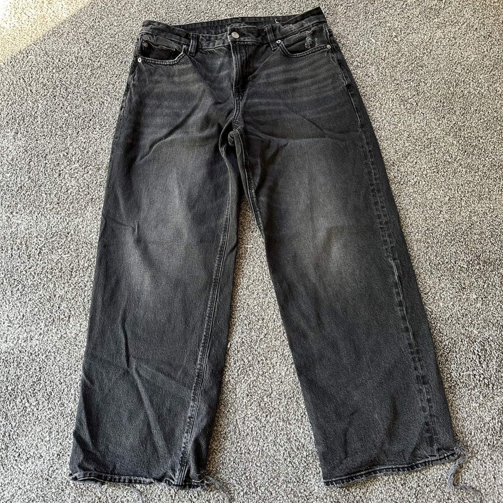 American Eagle High Waisted Curvy Stovepipe Jeans